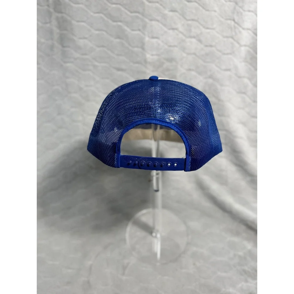 Vintage The Waggoners Trucking Billings Montana Trucker Hat Blue  Snapback USA